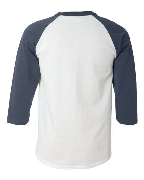 Champion T137 - White/ Navy Back