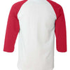 Champion T137 - White/ Scarlet Back