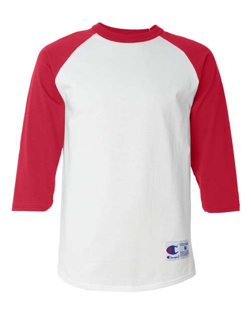 Champion T137 - White/ Scarlet
