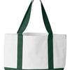 Liberty Bags 7002 - White/ Forest Back