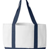 Liberty Bags 7002 - White/ Navy