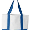 Liberty Bags 7002 - White/ Royal Back