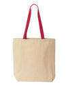 Liberty Bags 8868 - Natural/ Red