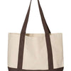 Liberty Bags 8869 - Natural/ Brown Back