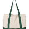 Liberty Bags 8869 - Natural/ Forest Back