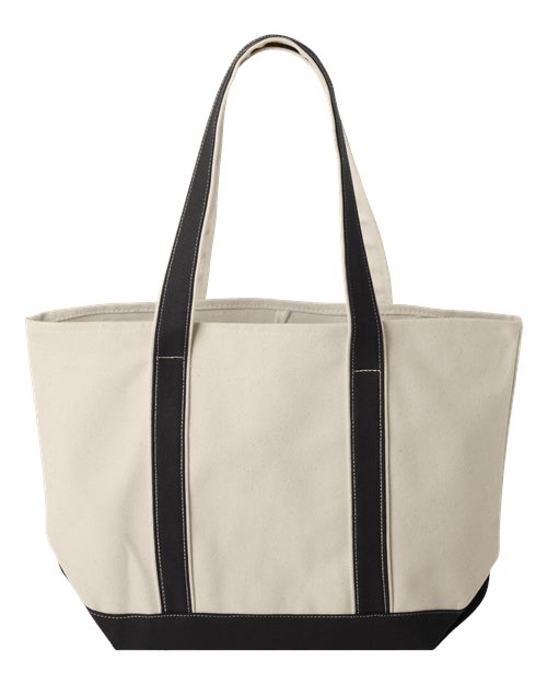Liberty Bags 8871 - Natural/ Black Back