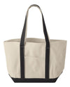 Liberty Bags 8871 - Natural/ Black