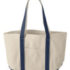 Liberty Bags 8871 - Natural/ Navy