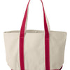 Liberty Bags 8871 - Natural/ Red Back