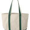 Liberty Bags 8871 - Natural/ Forest Back