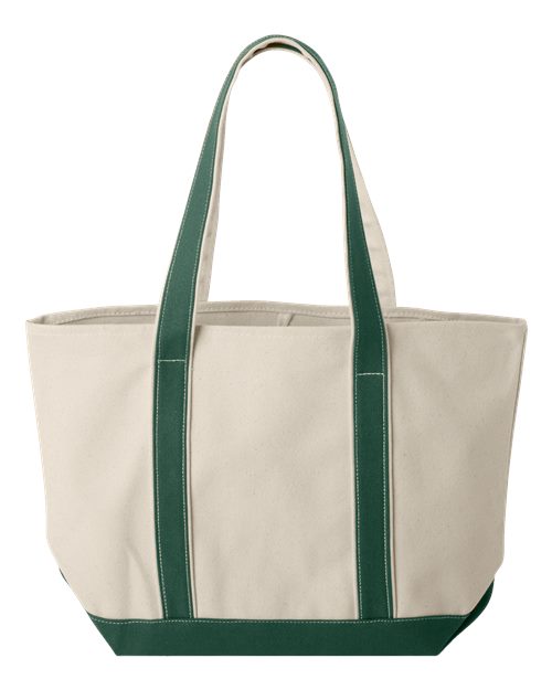 Liberty Bags 8871 - Natural/ Forest Back
