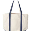Liberty Bags 8872 - Natural/ Navy