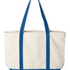 Liberty Bags 8872 - Natural/ Royal Back