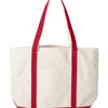 Liberty Bags 8872 - Natural/ Red