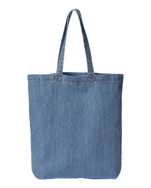 Liberty Bags 7761A - Light Blue Denim Back