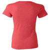 BELLA + CANVAS 8435 - Red Triblend Back