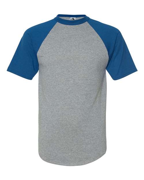 Augusta Sportswear 423 - Athletic Heather/ Royal