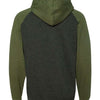 Independent Trading Co. IND40RP - Charcoal Heather/ Army Heather Back