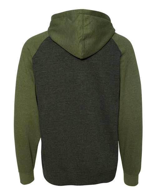 Independent Trading Co. IND40RP - Charcoal Heather/ Army Heather Back