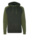 Independent Trading Co. IND40RP - Charcoal Heather/ Army Heather
