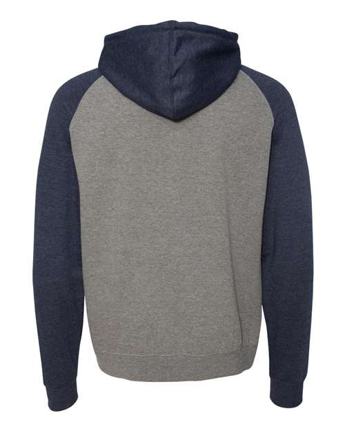 Independent Trading Co. IND40RP - Gunmetal Heather/ Classic Navy Heather Back