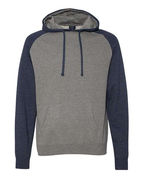 Independent Trading Co. IND40RP - Gunmetal Heather/ Classic Navy Heather