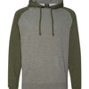 Independent Trading Co. IND40RP - Gunmetal Heather/ Army Heather