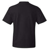 Hanes 518T - Black Back