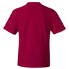 Hanes 518T - Deep Red Back