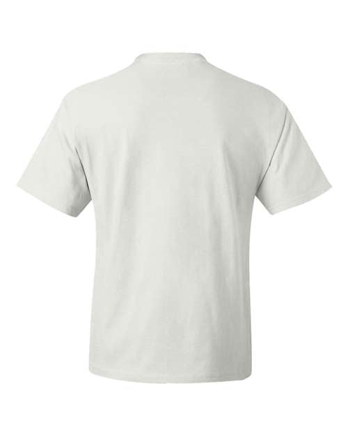 Hanes 518T - White Back