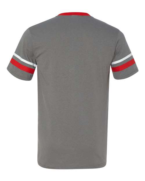 Augusta Sportswear 360 - Whites & Neutrals 1 - Graphite/ Red/ White Back