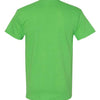 Gildan 5000 - Other Colors 1 - Electric Green Back