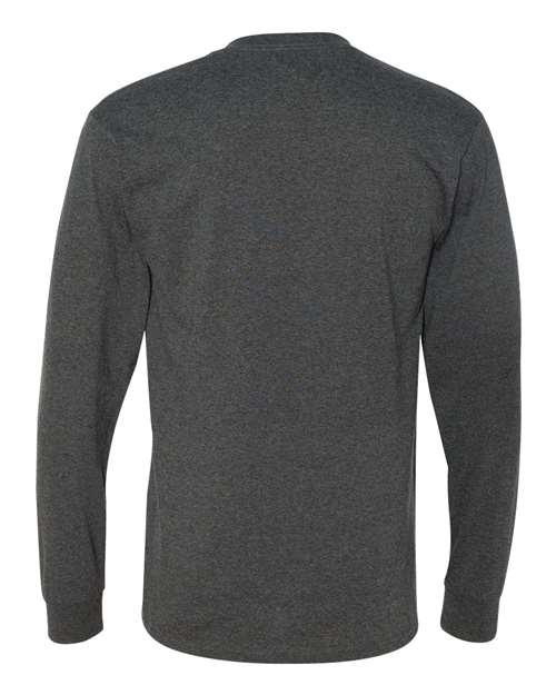 JERZEES 29LSR - Blacks & Grays - Black Heather Back