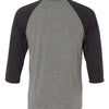 BELLA + CANVAS 3200 - Blacks & Grays - Grey/ Charcoal Black Triblend Back