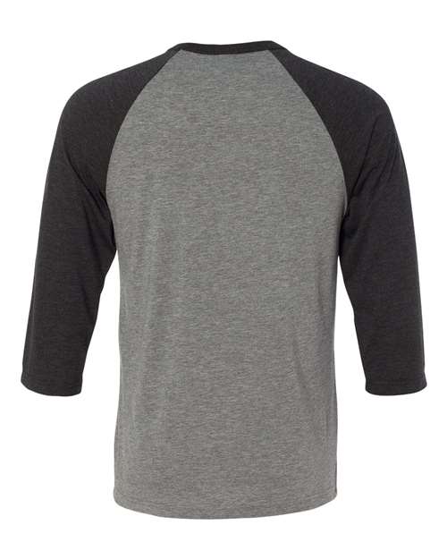BELLA + CANVAS 3200 - Blacks & Grays - Grey/ Charcoal Black Triblend Back
