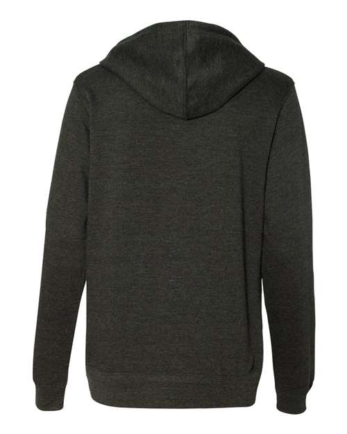 Independent Trading Co. SS650 - Charcoal Heather Back