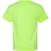 Hanes 4200 - Neon Lemon Heather Back