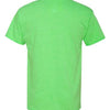 Hanes 4200 - Neon Lime Heather Back
