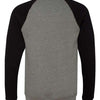 BELLA + CANVAS 3901 - Blacks & Grays - Deep Heather/ Black Back