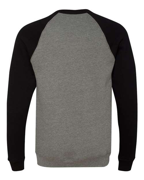 BELLA + CANVAS 3901 - Blacks & Grays - Deep Heather/ Black Back