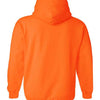 Gildan 18500 - Yellows & Oranges - Safety Orange Back