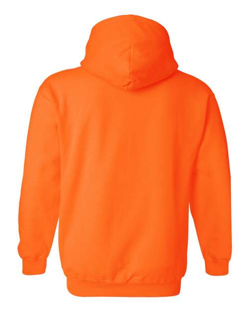 Gildan 18500 - Yellows & Oranges - Safety Orange Back