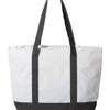 Liberty Bags 7006 - White/ Black Back