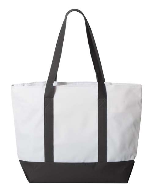 Liberty Bags 7006 - White/ Black Back
