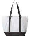 Liberty Bags 7006 - White/ Black