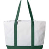 Liberty Bags 7006 - White/ Forest Back