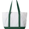 Liberty Bags 7006 - White/ Forest