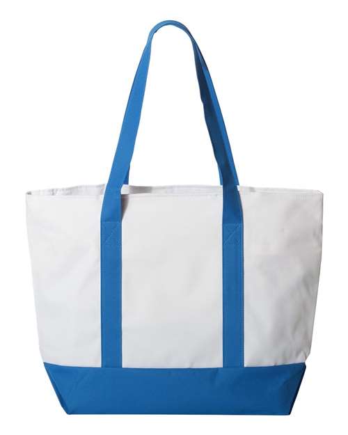 Liberty Bags 7006 - White/ Royal Back