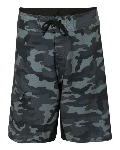 Burnside 9371 - Black Camo