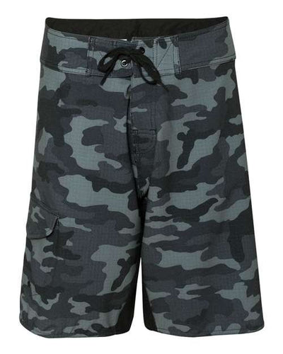 Burnside 9371 - Black Camo